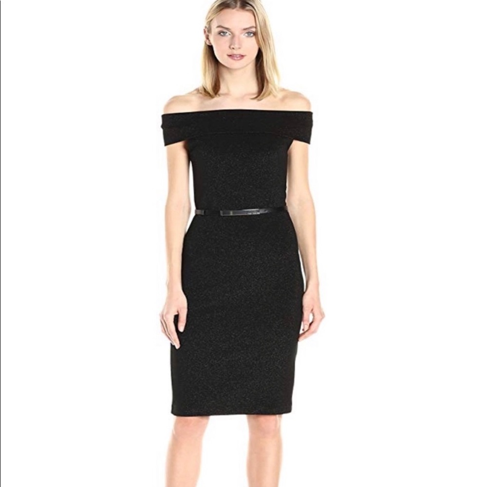 Ted Baker Vindy Bardot Midi Bodycon Dress